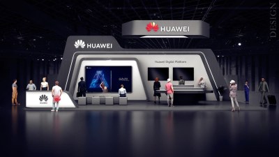 现代企业展厅3D模型下载